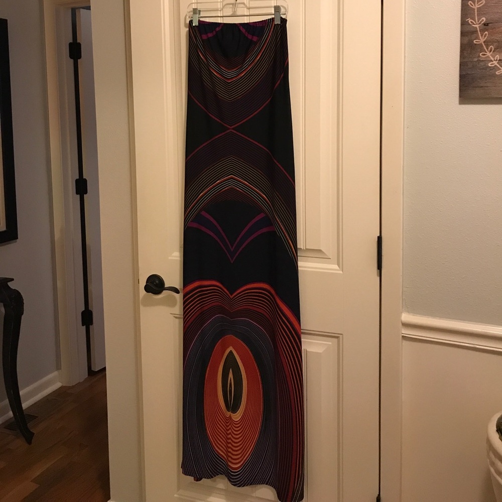 Flattering Pattern Earthbound Maxi Dress